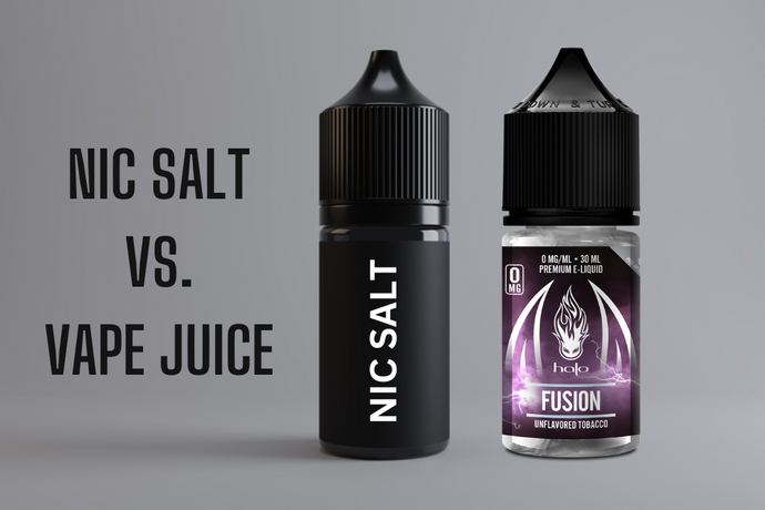 What Is the Difference Between Nicotine Salt and Vape Juice?